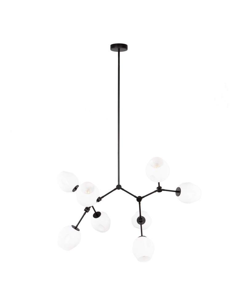 Pendant lamps spheres - ITALUX Ferral Pendant 8xE27 60W Black PND-75075-8-BK-WG - product kolory-swiatla.pl 6