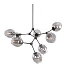 Pendant lamps spheres - ITALUX Ferral Pendant 8xE27 60W Black PND-75075-8-BK-SG - product 3