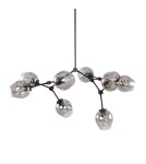 Pendant lamps spheres - ITALUX Ferral Pendant 8xE27 60W Black PND-75075-8-BK-SG - product 2