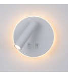 Reading wall lamps - ITALUX Furla Reading Wall Mount 2xLED 8W 3000K White WL-53742-1-WH - product 1