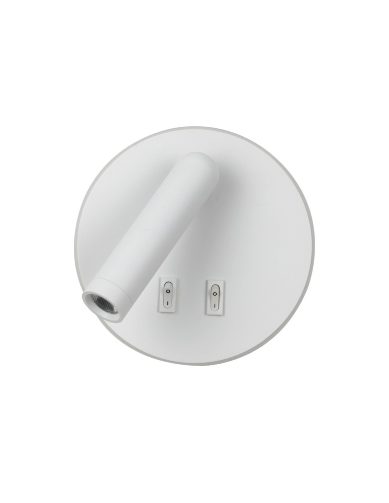 Reading wall lamps - ITALUX Furla Reading Wall Mount 2xLED 8W 3000K White WL-53742-1-WH - product kolory-swiatla.pl 4