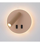 Reading wall lamps - ITALUX Furla Reading Wall Mount 2xLED 8W 3000K Gold WL-53742-1-GD - product 1