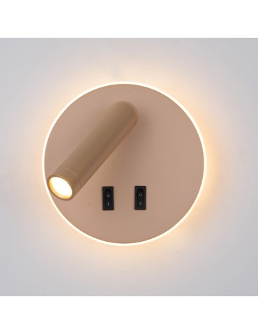 ITALUX Furla Reading Wall Mount 2xLED 8W 3000K Gold WL-53742-1-GD