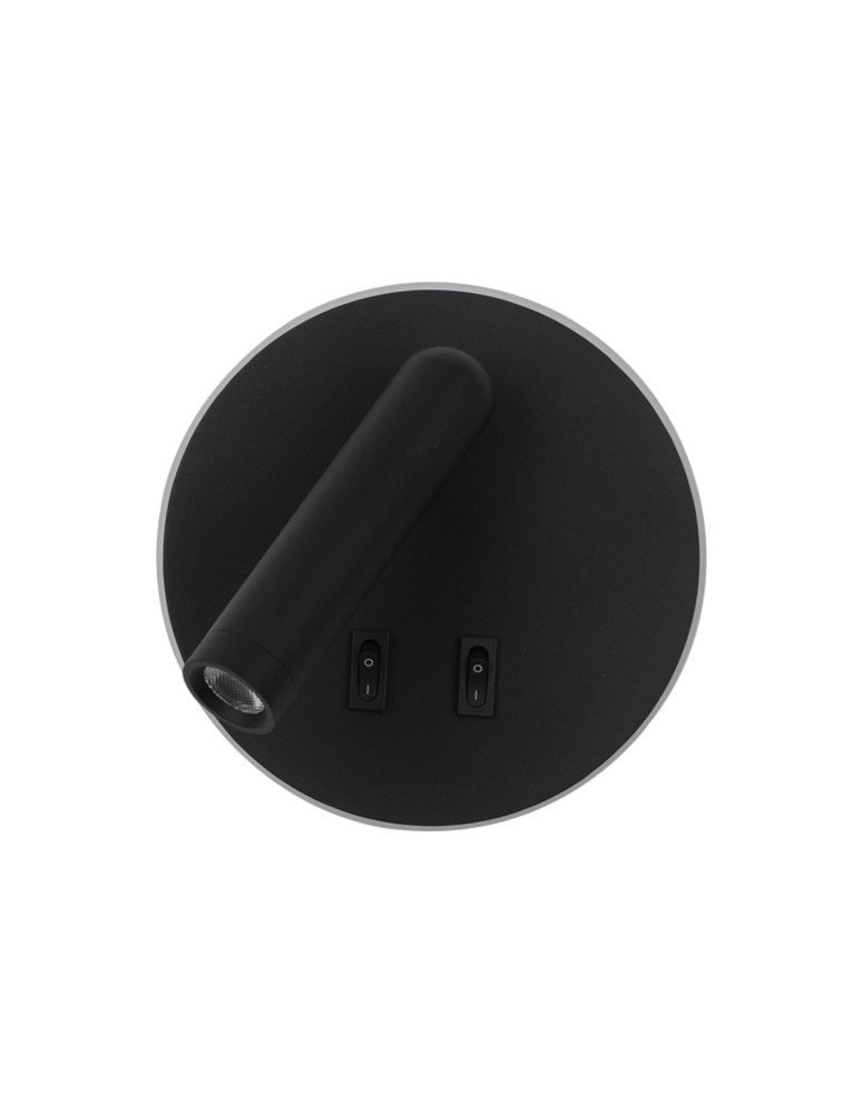 Reading wall lamps - ITALUX Furla Reading Wall Mount 2xLED 8W 3000K Black WL-53742-1-BK - product kolory-swiatla.pl 3