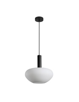 ITALUX Gater Wisząca 1xE27 40W Czarny PND-23541A-1-BK-OP