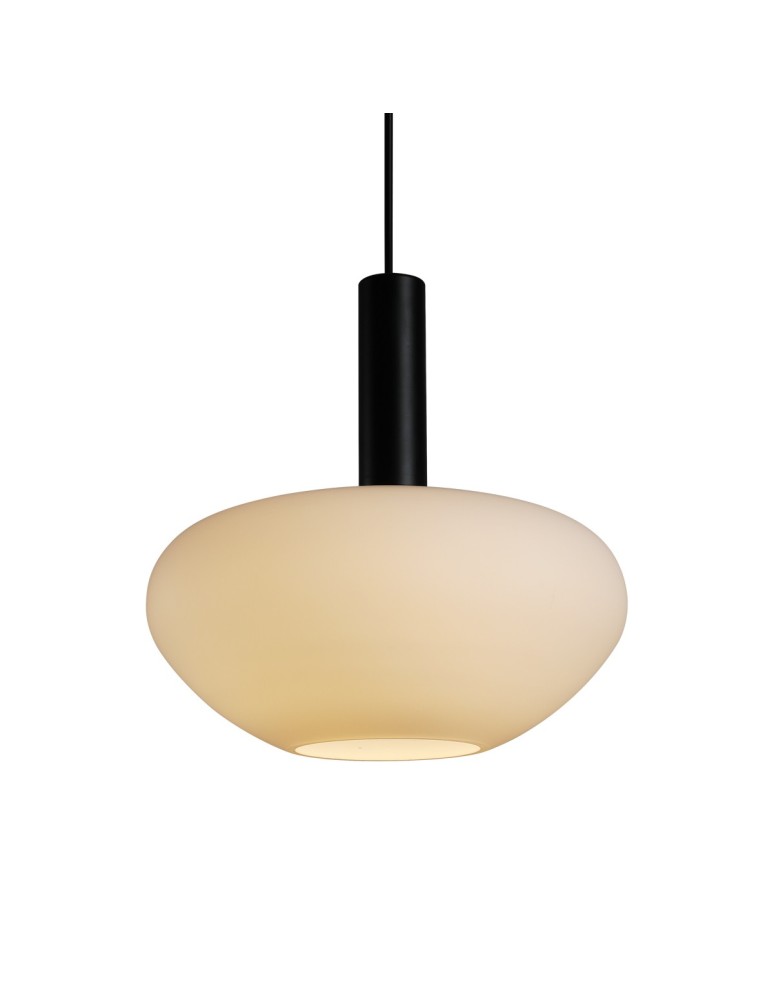 Single pendant lamps - ITALUX Gater Pendant 1xE27 40W Black PND-23541A-1-BK-OP - product kolory-swiatla.pl 3