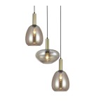 Triple pendant lamps - ITALUX Gater Pendant 3xE27 40W Gold PND-23541-3-GD-CH - product 2