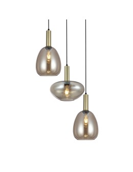 ITALUX Gater Pendant 3xE27 40W Gold PND-23541-3-GD-CH - product 2
