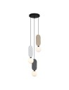 ITALUX Lorenzo Pendant 3xG9 25W Beige, Gray PND-59815B-3-MLTI