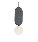 Single pendant lamps - ITALUX Lorenzo Pendant 1xG9 25W Gray PND-59815-1-GR - product 2