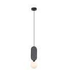 Single pendant lamps - ITALUX Lorenzo Pendant 1xG9 25W Gray PND-59815-1-GR - product 1
