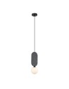 ITALUX Lorenzo Pendant 1xG9 25W Gray PND-59815-1-GR