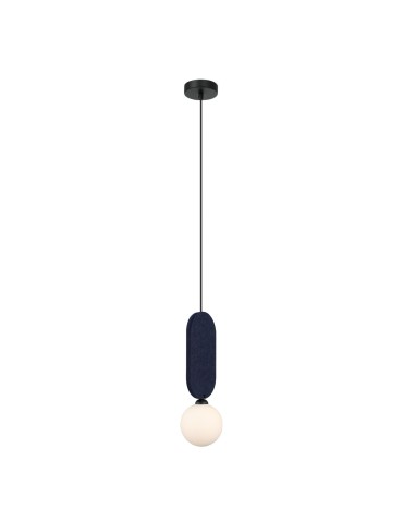 ITALUX Lorenzo Pendant 1xG9 25W Blue PND-59815-1-BLU