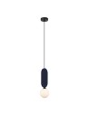 ITALUX Lorenzo Pendant 1xG9 25W Blue PND-59815-1-BLU