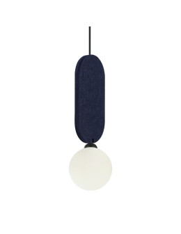 ITALUX Lorenzo Pendant 1xG9 25W Blue PND-59815-1-BLU - product 2