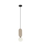 Single pendant lamps - ITALUX Lorenzo Pendant 1xG9 25W Beige PND-59815-1-BG - product 3
