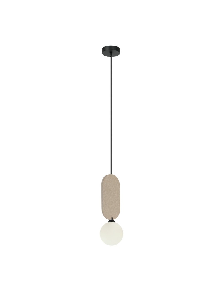 Single pendant lamps - ITALUX Lorenzo Pendant 1xG9 25W Beige PND-59815-1-BG - product kolory-swiatla.pl 3