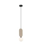Single pendant lamps - ITALUX Lorenzo Pendant 1xG9 25W Beige PND-59815-1-BG - product 1