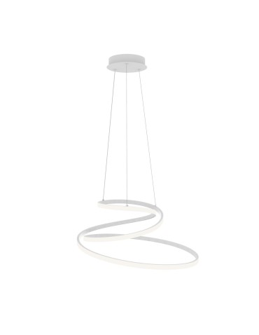 ITALUX Lorila Pendant 1xLED 60W from 3000K to 6000K White PND-2168-M-WH.