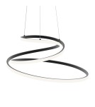 LED pendant lamps - ITALUX Lorila Pendant 1xLED 60W from 3000K to 6000K Black PND-2168-M-BK - product 2
