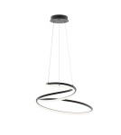 LED pendant lamps - ITALUX Lorila Pendant 1xLED 60W from 3000K to 6000K Black PND-2168-M-BK - product 1