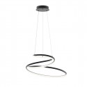 ITALUX Lorila Wisząca 1xLED 60W od 3000K do 6000K Czarny PND-2168-M-BK
