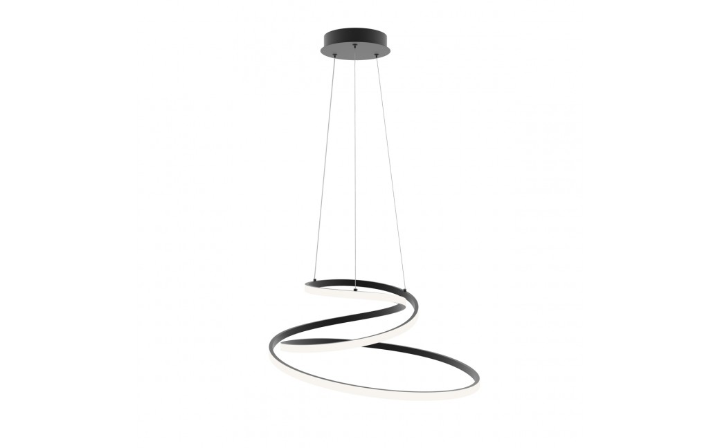 ITALUX Lorila Wisząca 1xLED 60W od 3000K do 6000K Czarny PND-2168-M-BK