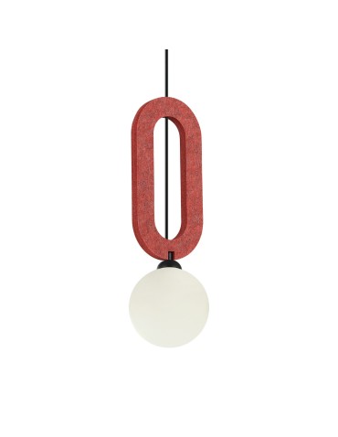 ITALUX Masso Pendant 1xG9 25W Red PND-59839-1-RED - product 2