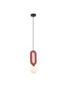 ITALUX Masso Pendant 1xG9 25W Red PND-59839-1-RED