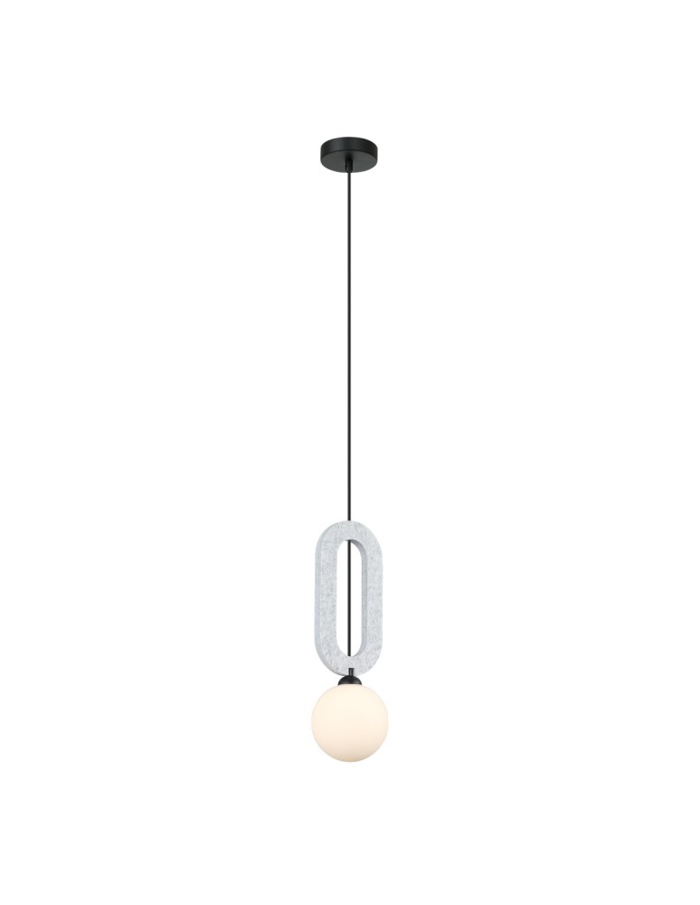 Single pendant lamps - ITALUX Masso Pendant 1xG9 25W Gray PND-59839-1-LGR - product kolory-swiatla.pl 1