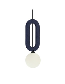 ITALUX Masso Wisząca 1xG9 25W Niebieski PND-59839-1-BLU - produkt 2