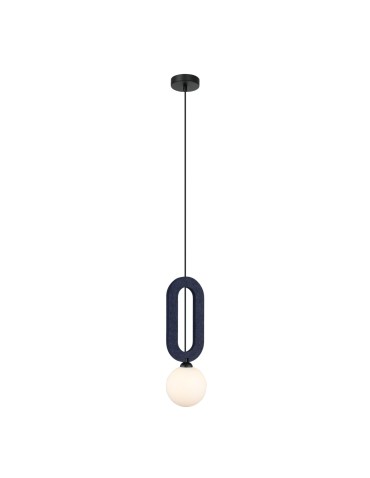 ITALUX Masso Pendant 1xG9 25W Blue PND-59839-1-BLU
