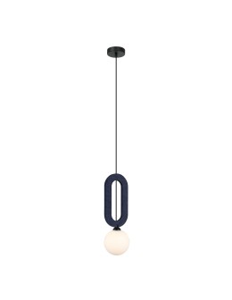 ITALUX Masso Pendant 1xG9 25W Blue PND-59839-1-BLU