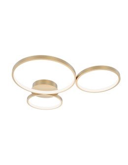 ITALUX Maver Sufitowa 3xLED 40W od 3000K do 6000K Złoty SPL-20452-3-GD