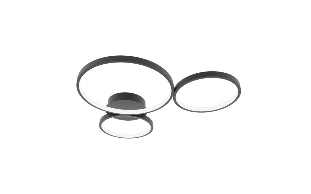 ITALUX Maver Sufitowa 3xLED 40W od 3000K do 6000K Czarny SPL-20452-3-BK