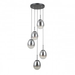 ITALUX Meolo Wisząca 5xE14 5W Czarny mat PND-40825-5-BK