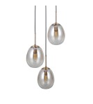 Triple pendant lamps - ITALUX Meolo Pendant 3xE14 5W Gold PND-40825-3-GD - product 2