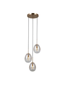 ITALUX Meolo Pendant 3xE14 5W Gold PND-40825-3-GD