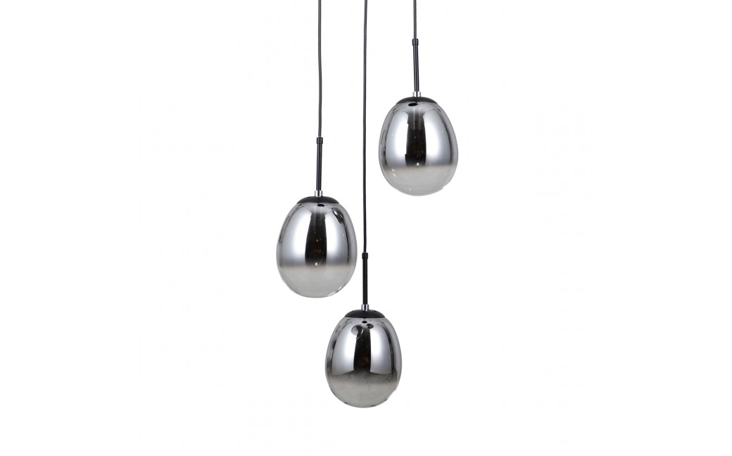 ITALUX Meolo Wisząca 3xE14 5W Czarny mat PND-40825-3-BK