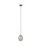 Single pendant lamps - ITALUX Meolo Pendant 1xE14 5W Gold PND-40825-1-GD - product 1