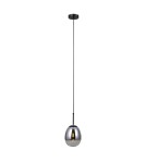 Single pendant lamps - ITALUX Meolo Pendant 1xE14 5W Matte Black PND-40825-1-BK - product 1