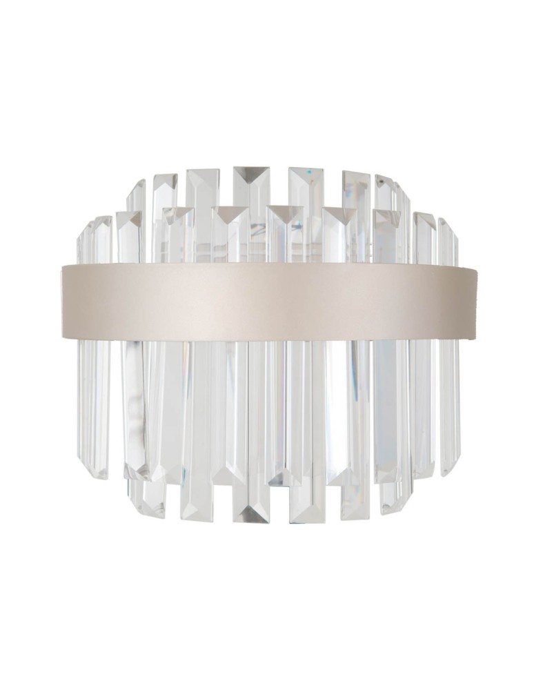 Glamour wall lamps - ITALUX Wall Horna 1xLED 8W 3000K Champagne WL-34386-1-CH-CL - product kolory-swiatla.pl 1