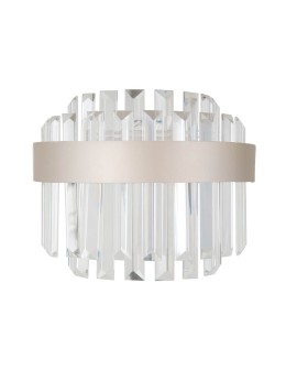 ITALUX Horna ścienna 1xLED 8W 3000K Szampański WL-34386-1-CH-CL