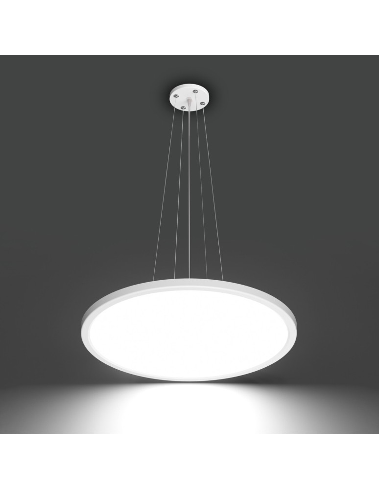 LED pendant lamps - ITALUX Manito Pendant 1xLED 32W 2800K+4000K+6000K White PND-72843-400R-32W-WH - product kolory-swiatla.pl 5