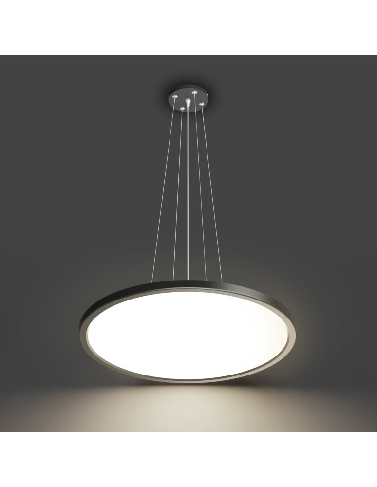 LED pendant lamps - ITALUX Manito Pendant 1xLED 32W 2800K+4000K+6000K Black PND-72843-400R-32W-BL - product kolory-swiatla.pl 4