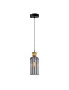 ITALUX Narisa Pendant 1xE27 40W Gold, Smoky PND-74839-1-GD-SG