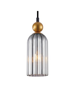 ITALUX Narisa Pendant 1xE27 40W Gold, Smoky PND-74839-1-GD-SG - product 2