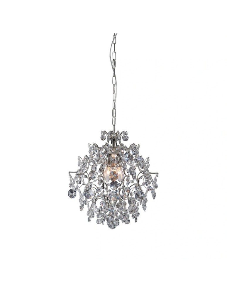 Glamour chandeliers - Markslojd ROSENDAL 3L Chrome/MC 100525 Pendant. - product kolory-swiatla.pl 1