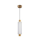 Designer pendant lamps - Step Into Design OSMO-1 LED pendant lamp gold 38 cm ST-15038P-1 - product 1