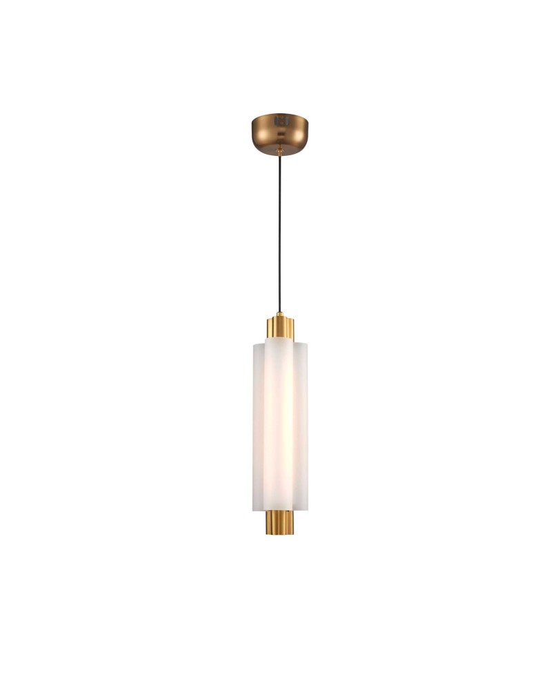 Designer pendant lamps - Step Into Design OSMO-1 LED pendant lamp gold 38 cm ST-15038P-1 - product kolory-swiatla.pl 2
